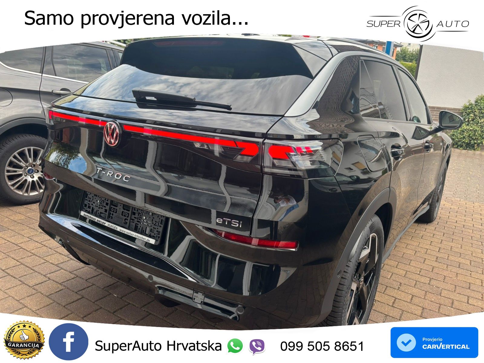 Volkswagen T-Roc II 1.5 eTSI (150 KS)  DSG LED+GR SJED+ACC