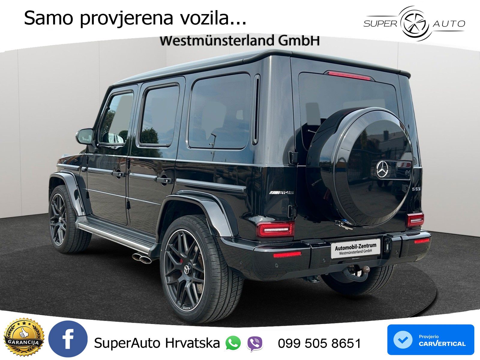 Mercedes AMG G 63 Long V8 (585 KS) 4MATIC 9G-TRONIC AMG SPEEDSHIFT TCT ZRAČNI+ACC+4xGR SJED+360