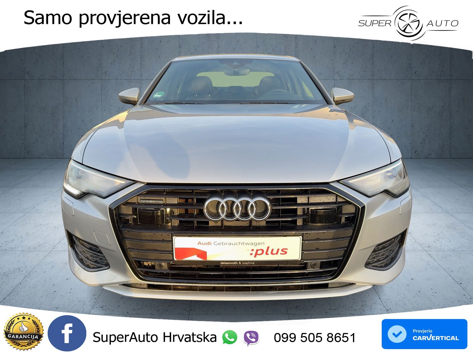 Audi A6 45 TFSI (265 KS) quattro ultra S tronic LED+GR SJED+ACC