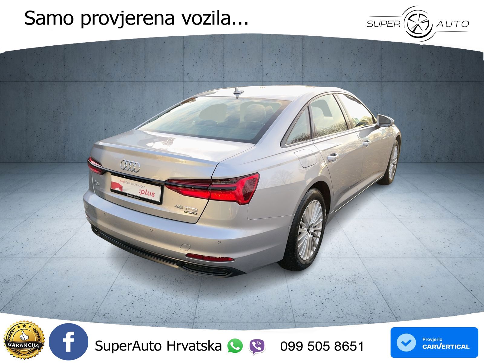 Audi A6 45 TFSI (265 KS) quattro ultra S tronic LED+GR SJED+ACC