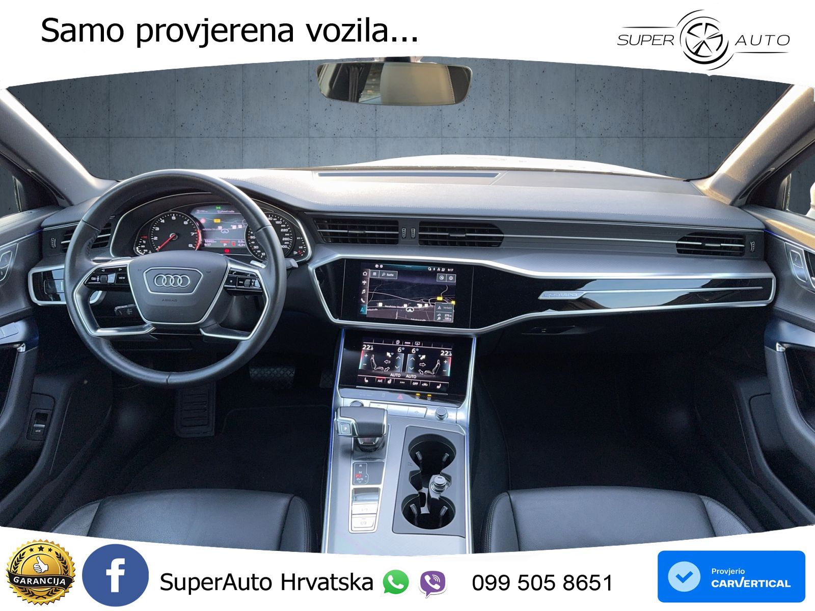 Audi A6 45 TFSI (265 KS) quattro ultra S tronic LED+GR SJED+ACC