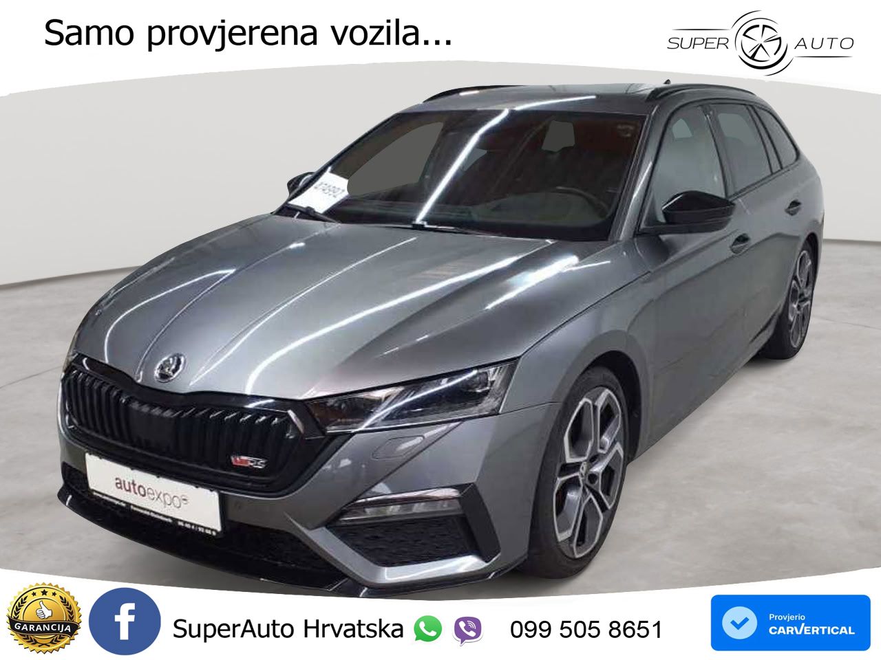 Škoda Octavia Combi RS 2.0 TDI (200 KS) 4x4 DSG