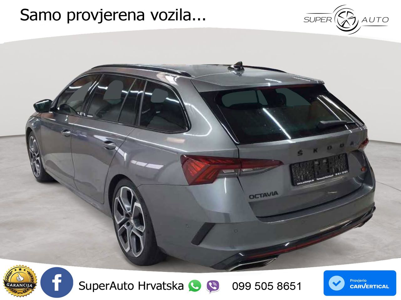 Škoda Octavia Combi RS 2.0 TDI (200 KS) 4x4 DSG