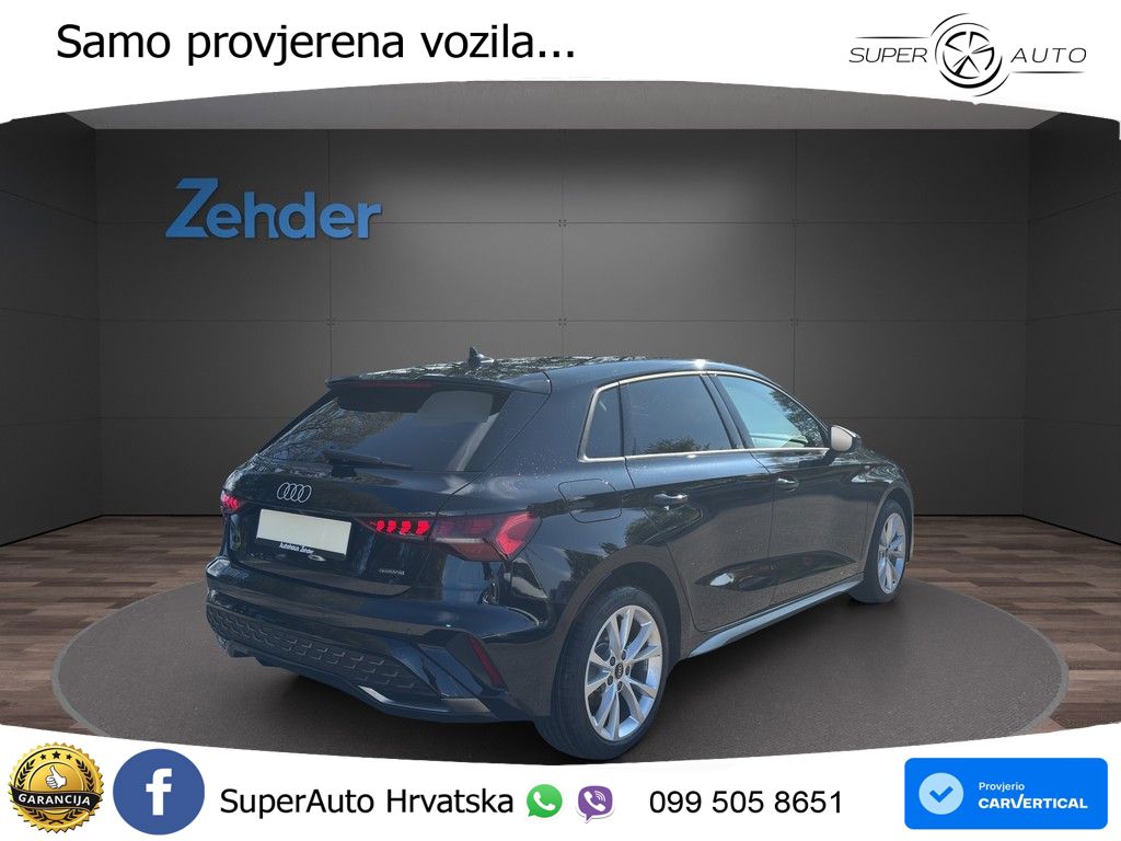 Audi A3 40 TFSI (204 KS) quattro S tronic S line MATRIX+GR SJED+KAM