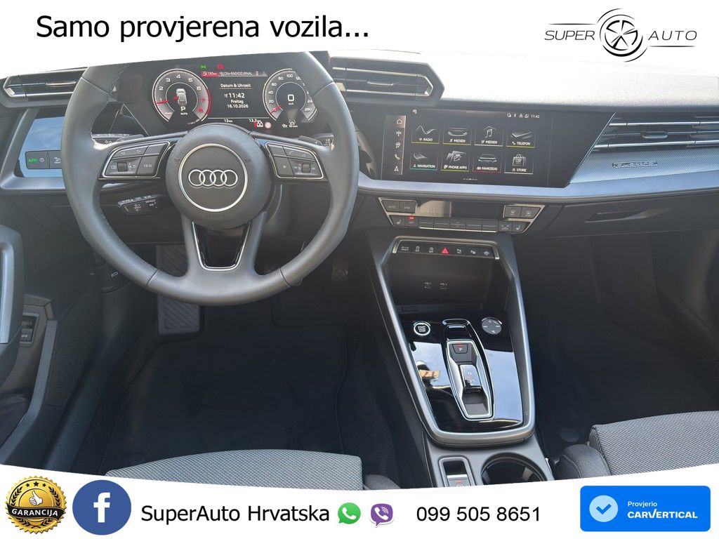 Audi A3 40 TFSI (204 KS) quattro S tronic S line MATRIX+GR SJED+KAM