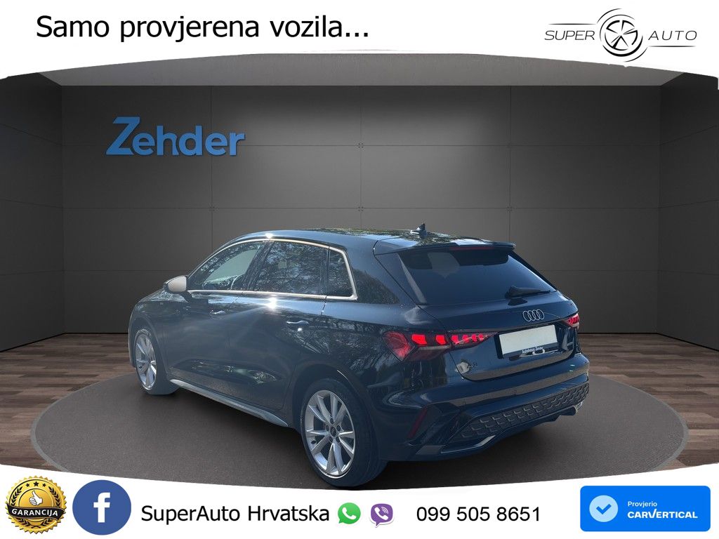 Audi A3 40 TFSI (204 KS) quattro S tronic S line MATRIX+GR SJED+KAM