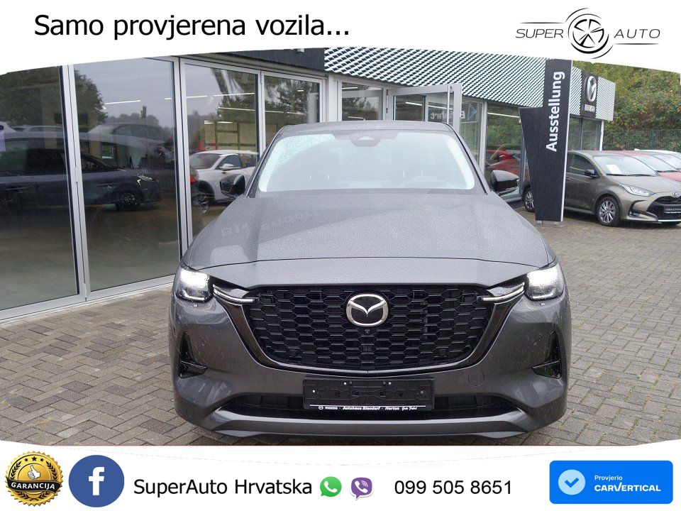 Mazda CX-60 2.5 e-Skyactiv (328 KS) AWD Automatic ACC+HEAD+GR SJED+360+PANO