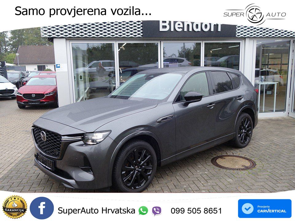 Mazda CX-60 2.5 e-Skyactiv (328 KS) AWD Automatic ACC+HEAD+GR SJED+360+PANO