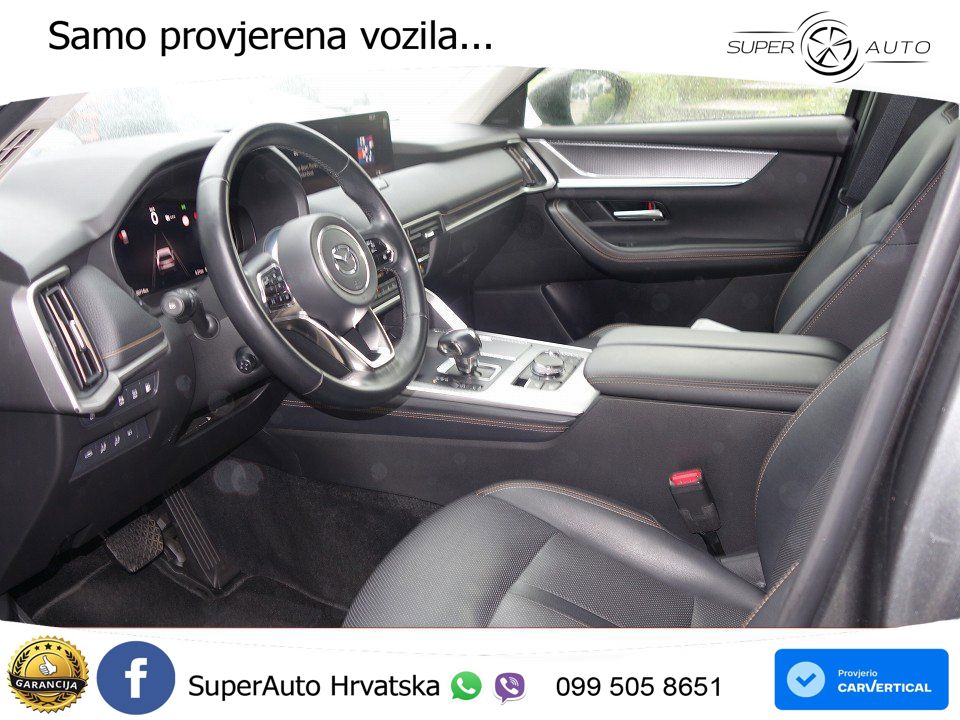 Mazda CX-60 2.5 e-Skyactiv (328 KS) AWD Automatic ACC+HEAD+GR SJED+360+PANO