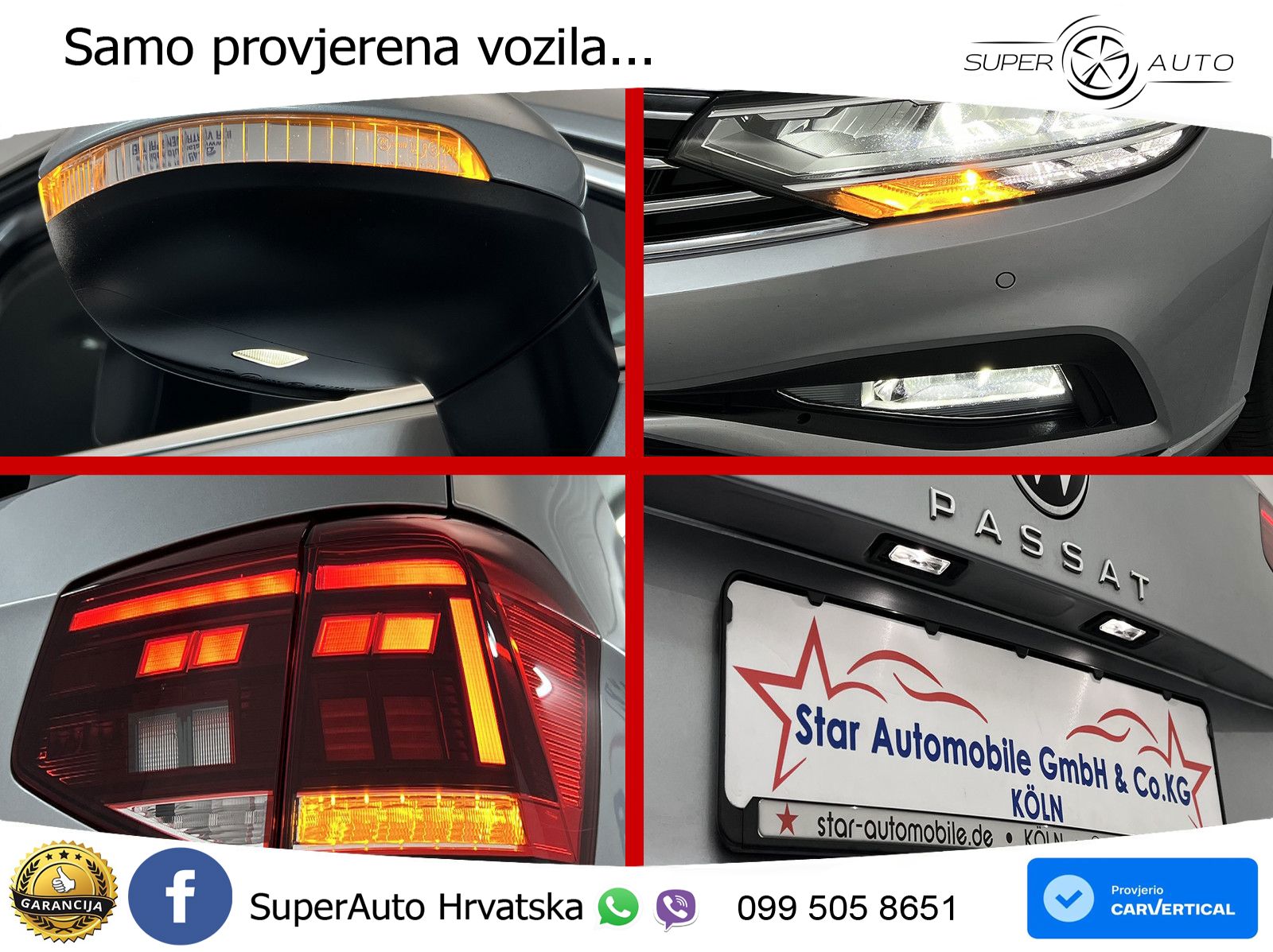 Volkswagen Passat Variant 2.0 TDI (150 KS) DSG Business LED+GR SJED+ACC
