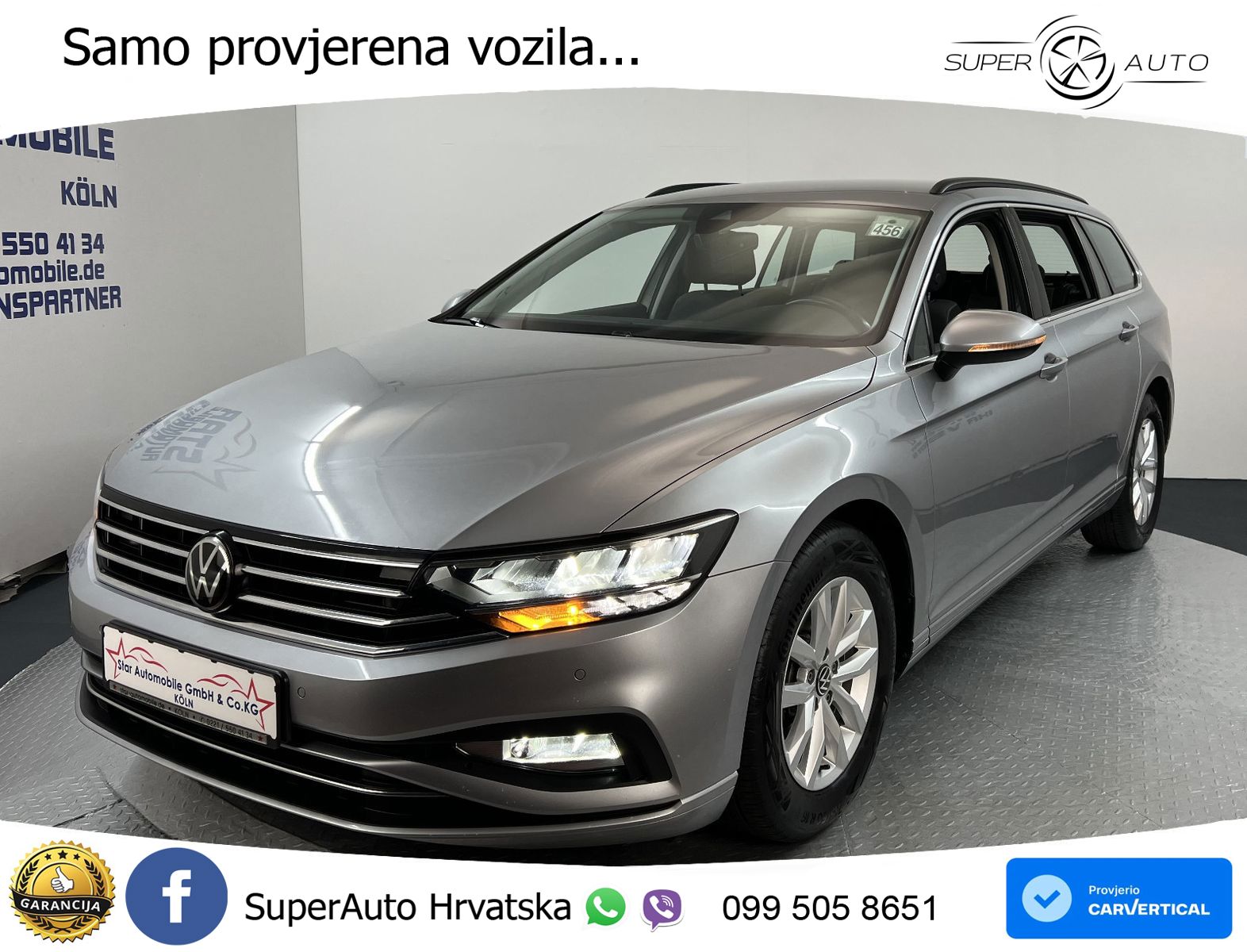 Volkswagen Passat Variant 2.0 TDI (150 KS) DSG Business LED+GR SJED+ACC
