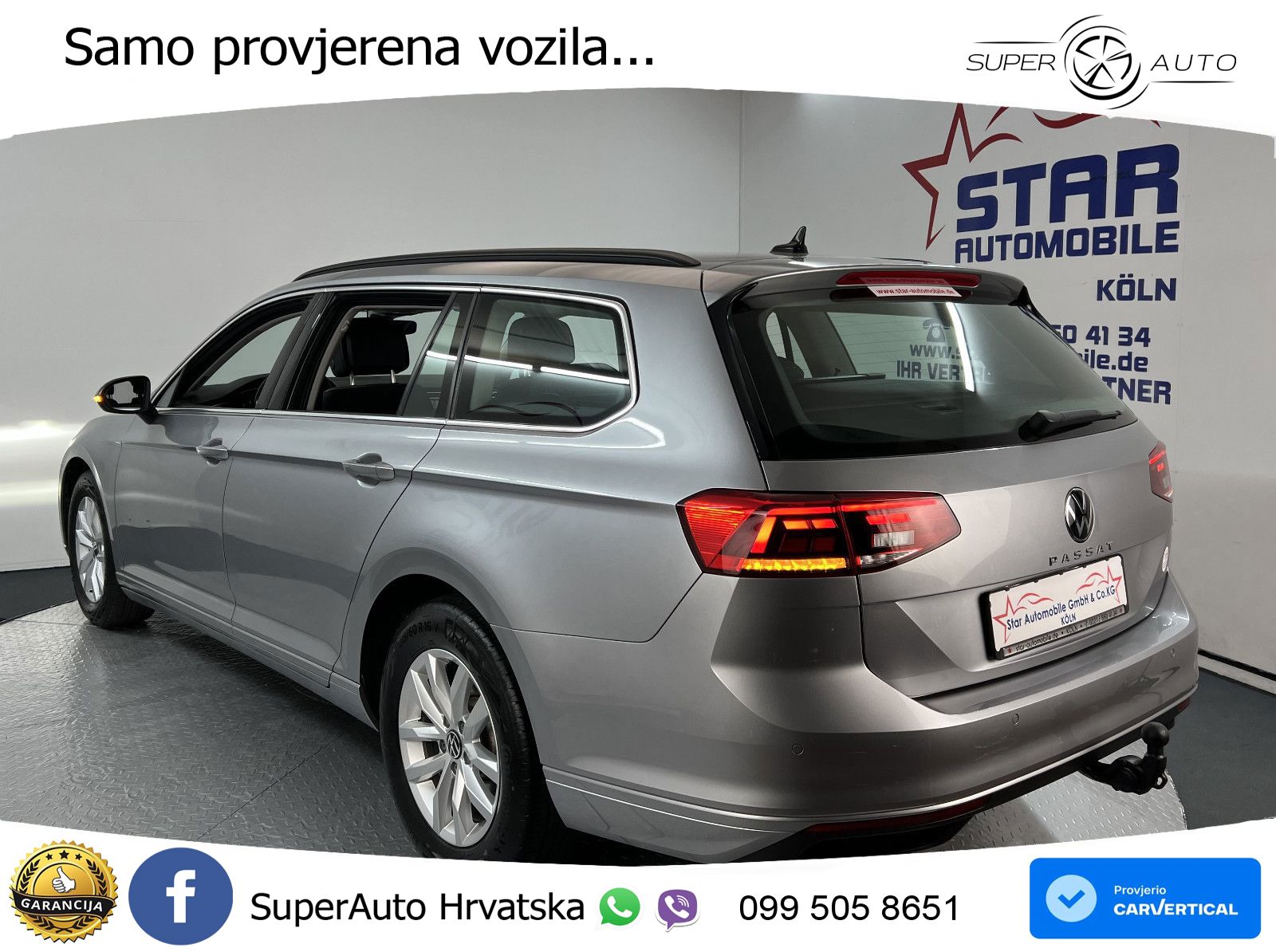 Volkswagen Passat Variant 2.0 TDI (150 KS) DSG Business LED+GR SJED+ACC