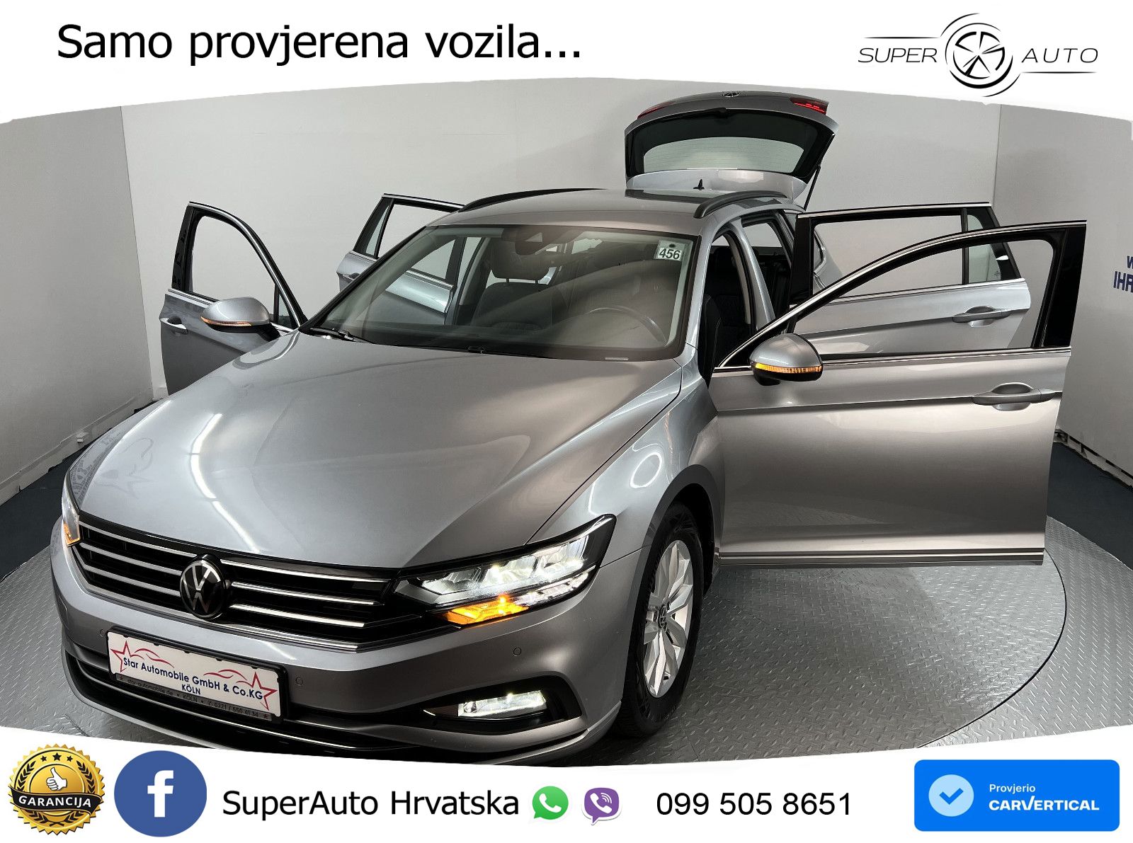 Volkswagen Passat Variant 2.0 TDI (150 KS) DSG Business LED+GR SJED+ACC