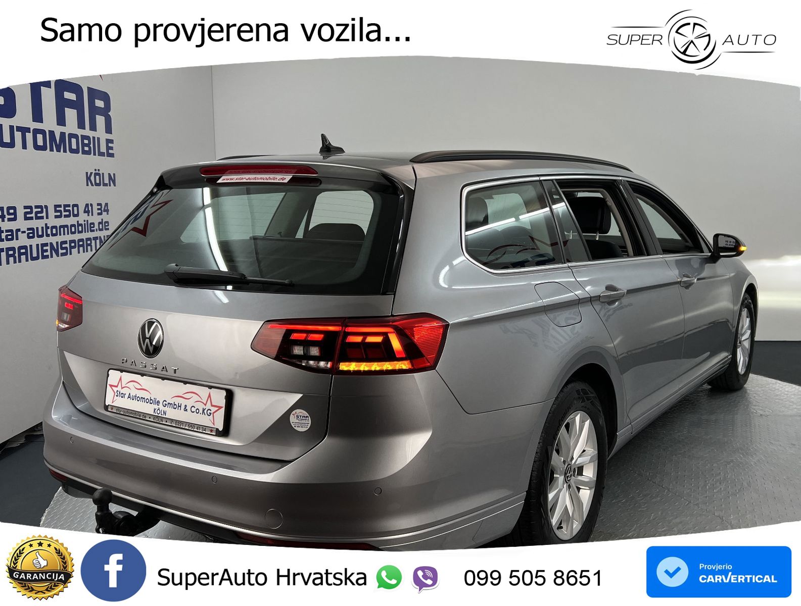 Volkswagen Passat Variant 2.0 TDI (150 KS) DSG Business LED+GR SJED+ACC