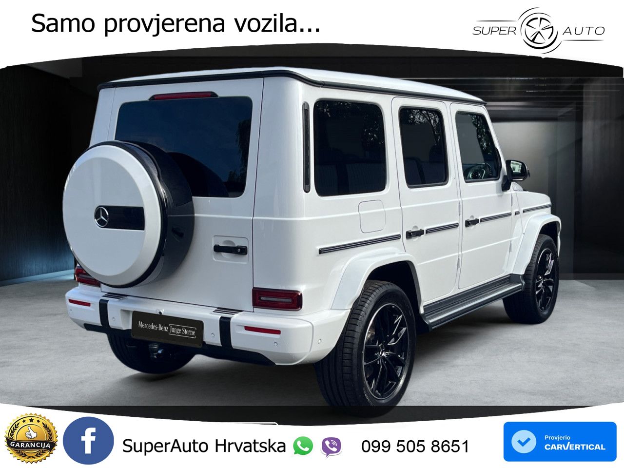 Mercedes G 450d Long (367 KS) 4MATIC 9G-TRONIC Exclusive