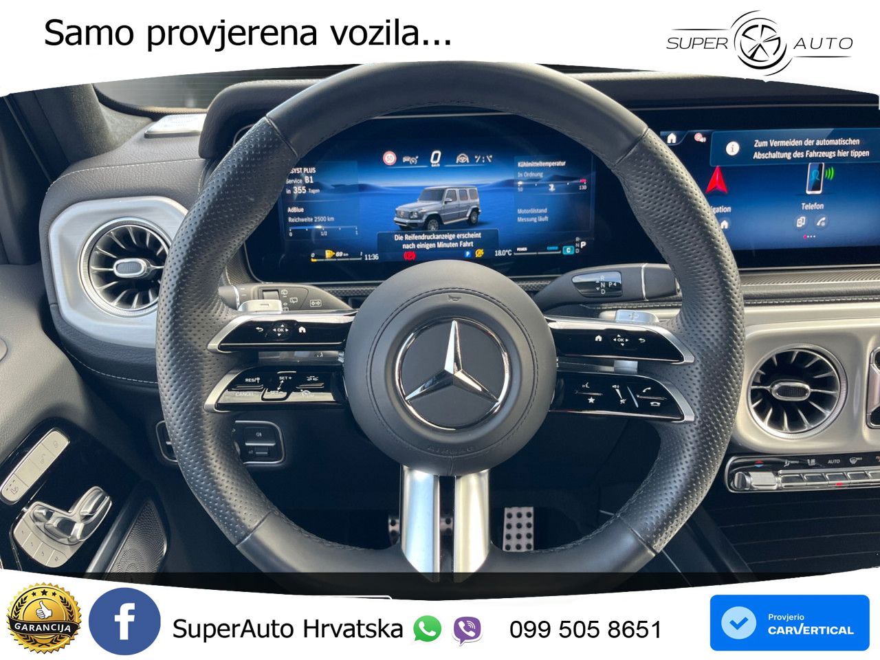 Mercedes G 450d Long (367 KS) 4MATIC 9G-TRONIC Exclusive