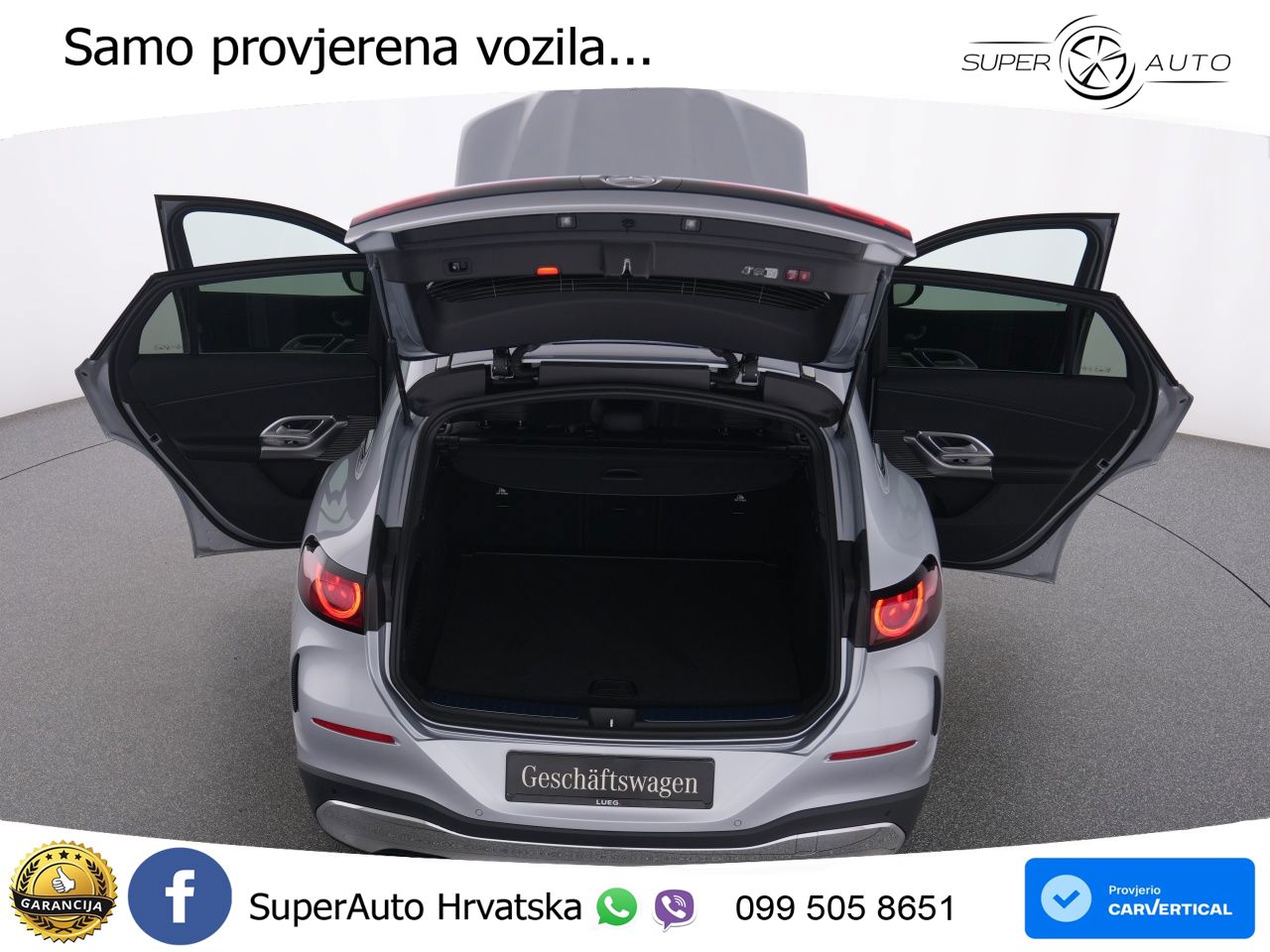 Mercedes GLC 250 85 kWh (354 KS) EQ Technology Avantgarde ZRAČNI+ACC+GR SJED+KAM+PANO