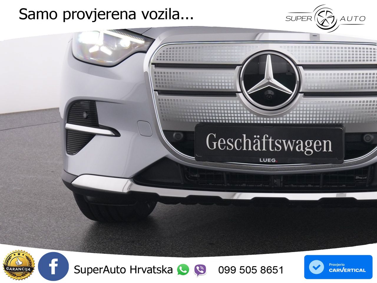 Mercedes GLC 250 85 kWh (354 KS) EQ Technology Avantgarde ZRAČNI+ACC+GR SJED+KAM+PANO
