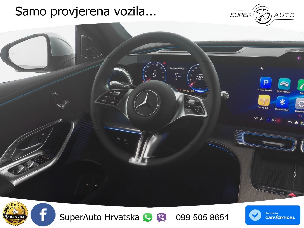 Mercedes GLC 250 85 kWh (354 KS) EQ Technology Avantgarde ZRAČNI+ACC+GR SJED+KAM+PANO