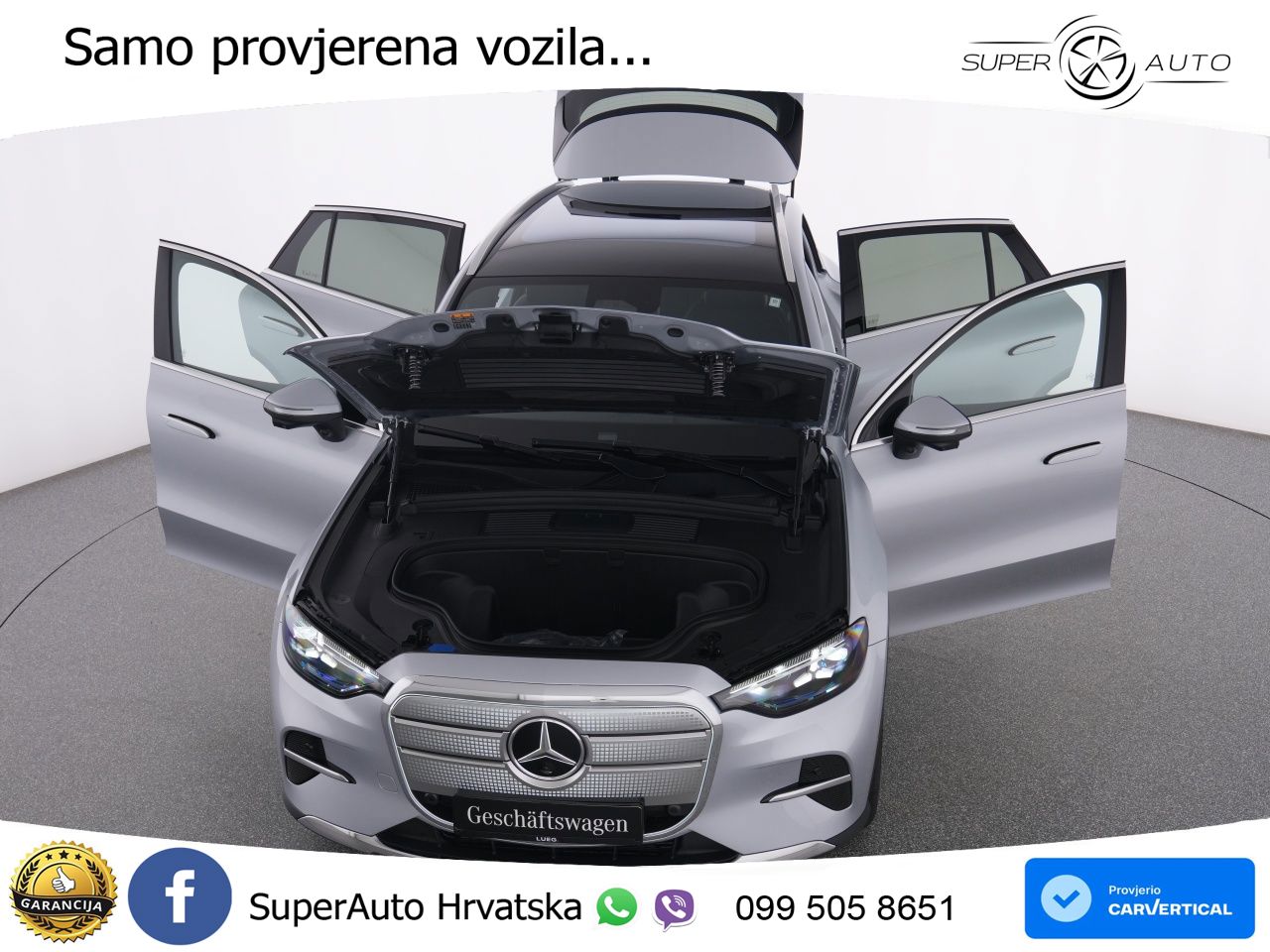 Mercedes GLC 250 85 kWh (354 KS) EQ Technology Avantgarde ZRAČNI+ACC+GR SJED+KAM+PANO