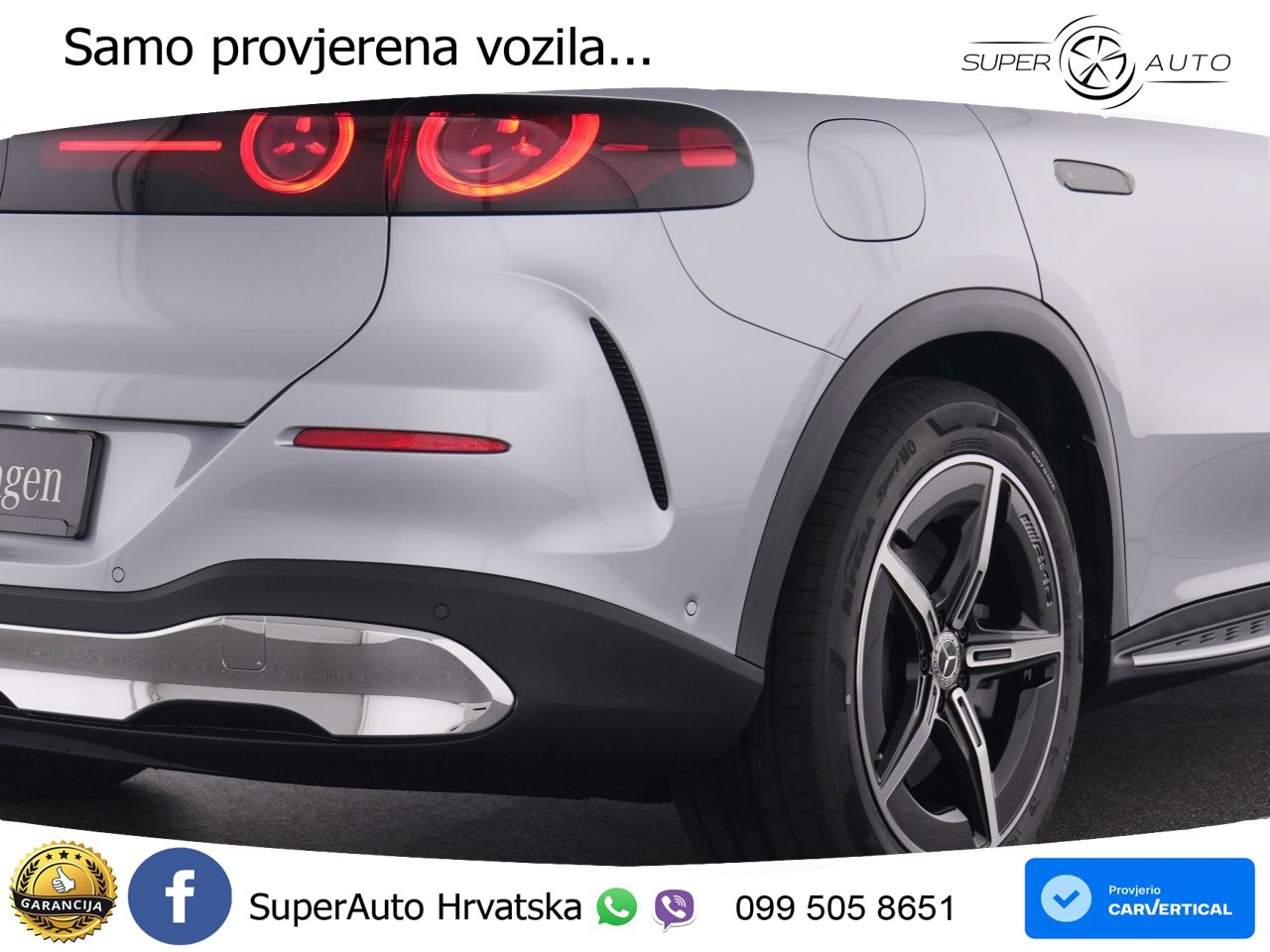 Mercedes GLC 250 85 kWh (354 KS) EQ Technology Avantgarde ZRAČNI+ACC+GR SJED+KAM+PANO