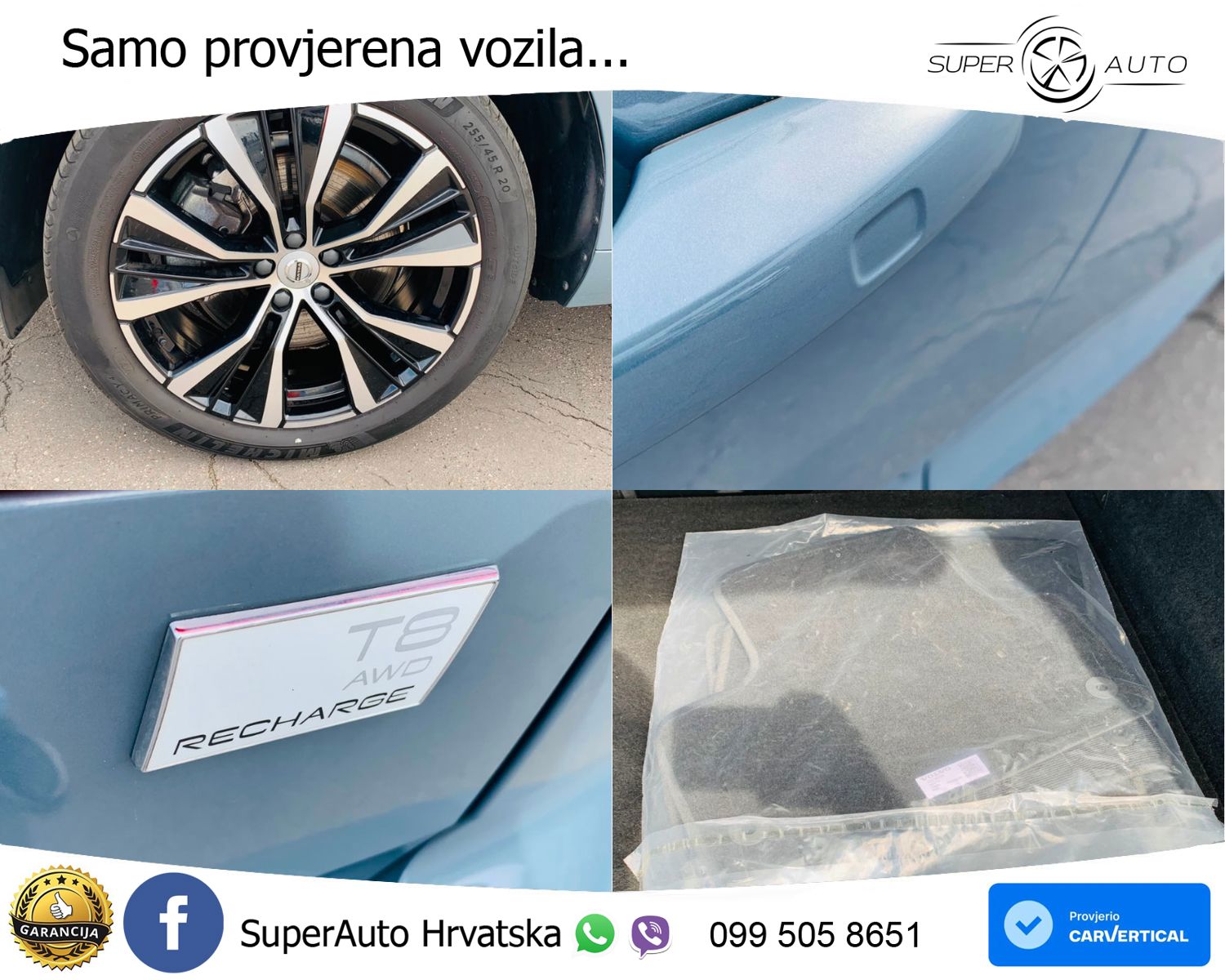 Volvo XC60 T8 AWD Geartronic ACC+HEAD+4xGR SJED+360+PANO