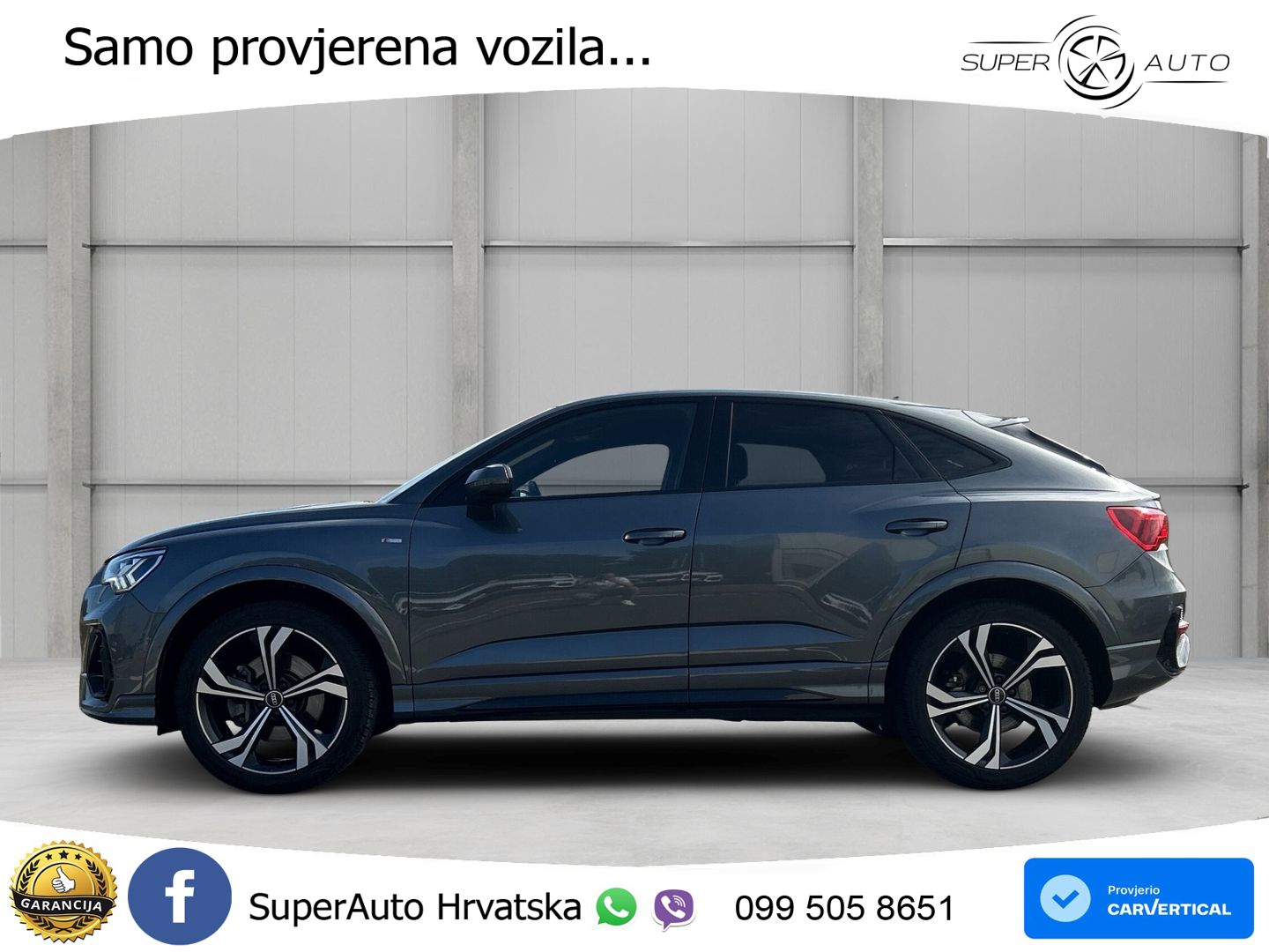Audi Q3 II Sportback 40 TFSI (190 KS) quattro S tronic S line MATRIX+GR SJED+KAM