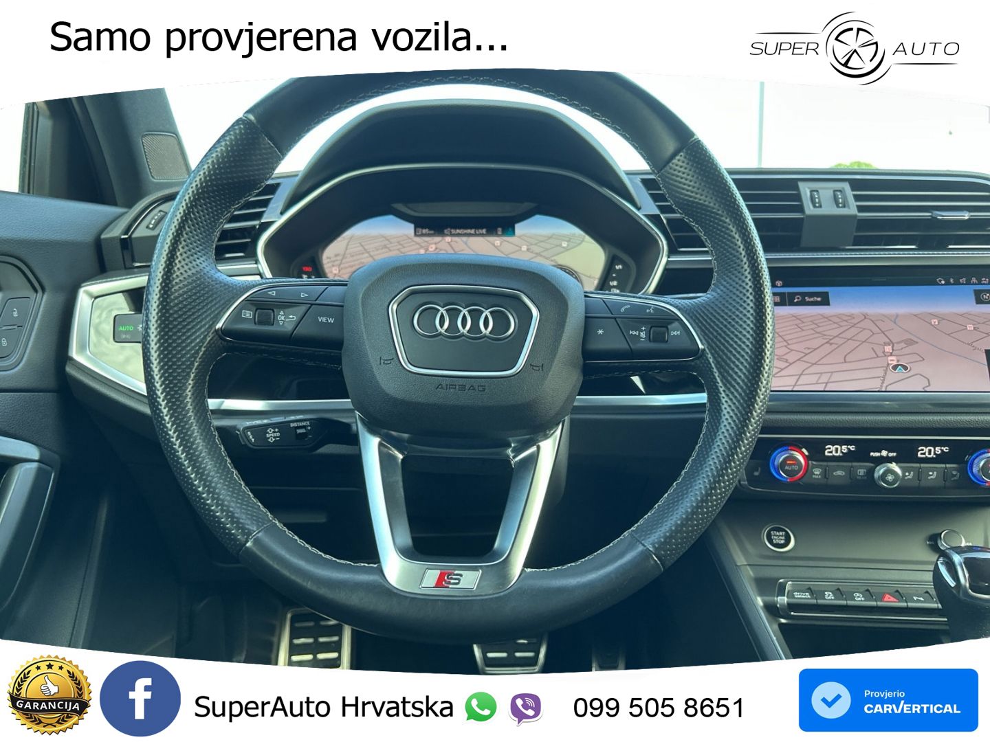 Audi Q3 II Sportback 40 TFSI (190 KS) quattro S tronic S line MATRIX+GR SJED+KAM