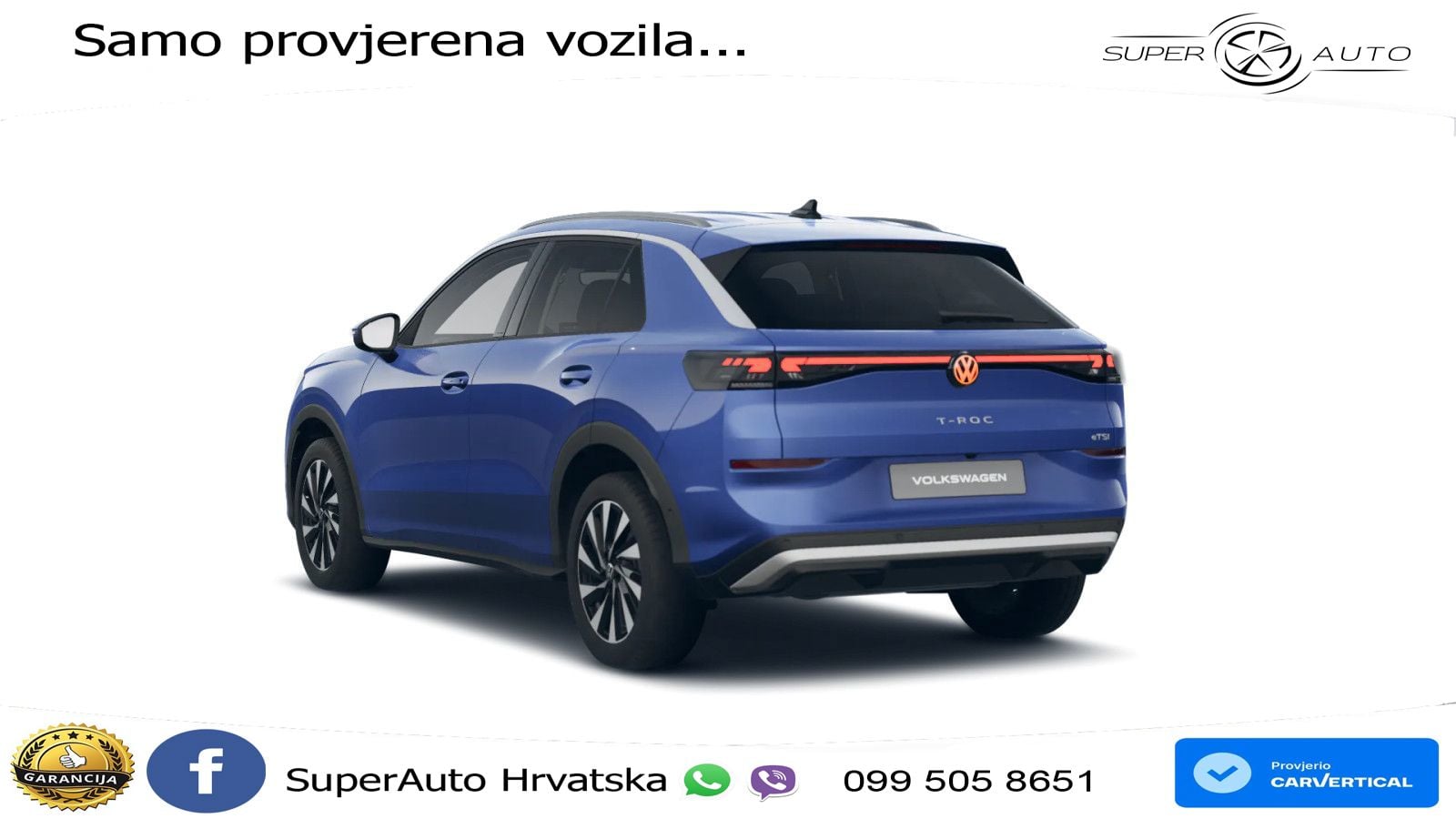 Volkswagen T-Roc II 1.5 eTSI (150 KS)  DSG LED+GR SJED+ACC