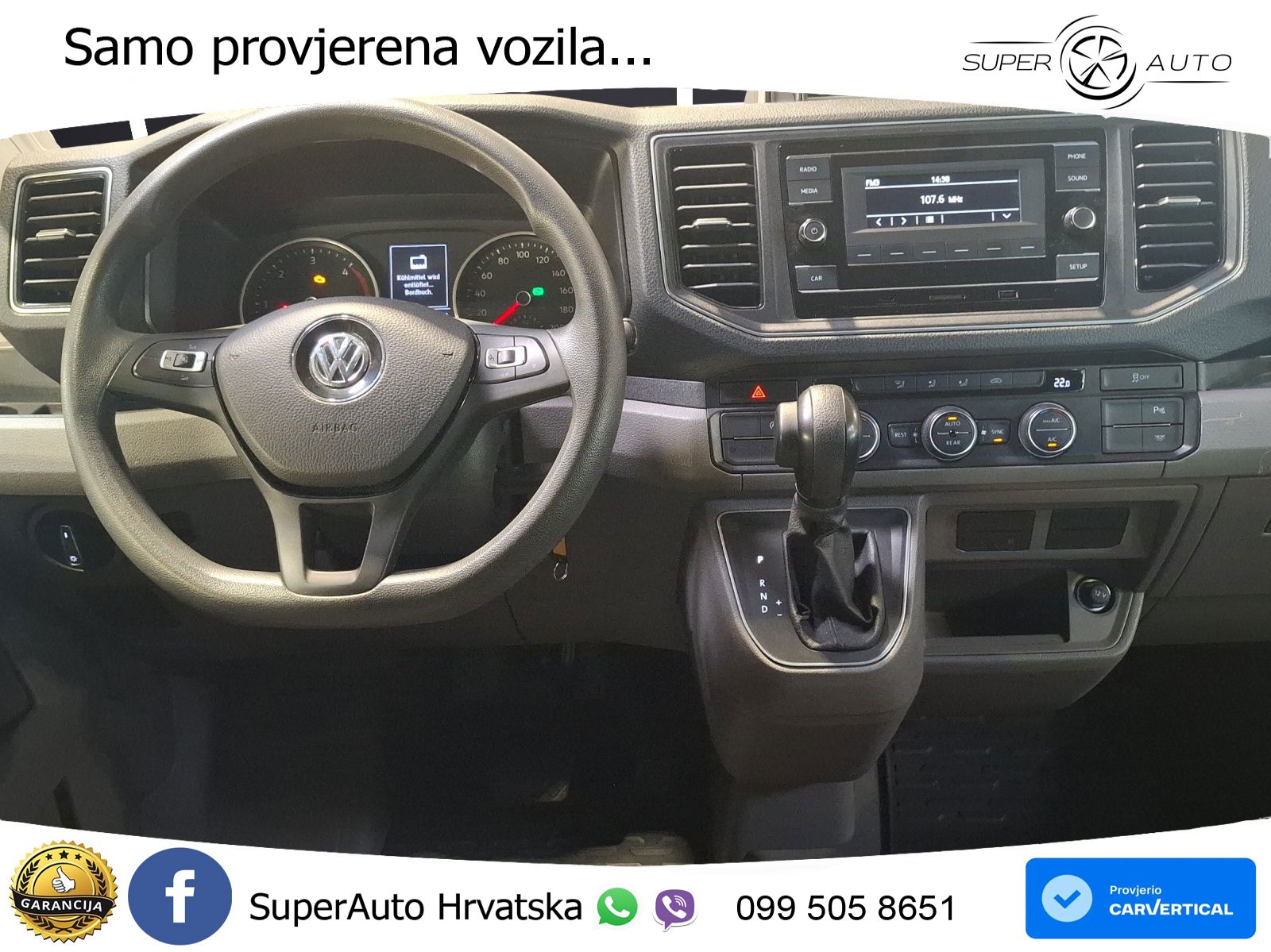 Volkswagen Crafter Kombi 35 MR-HD DSG 4Mo.8-Si Rollstuhlram 177 KS