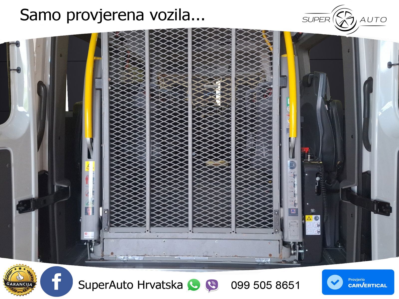 Volkswagen Crafter Kombi 35 MR-HD DSG 4Mo.8-Si Rollstuhlram 177 KS