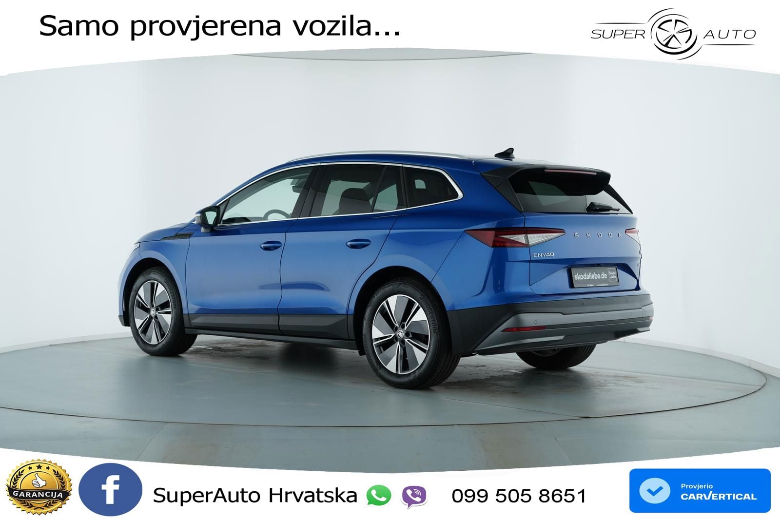 Škoda Enyaq iV 80 82 kWh (204 KS) Loft LED+GR SJED+ACC