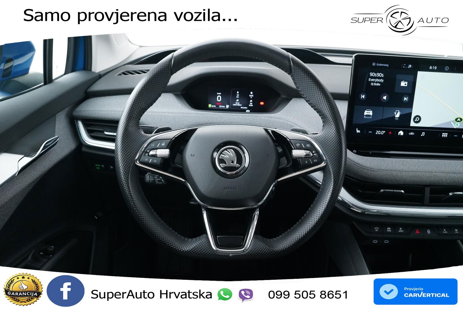 Škoda Enyaq iV 80 82 kWh (204 KS) Loft LED+GR SJED+ACC