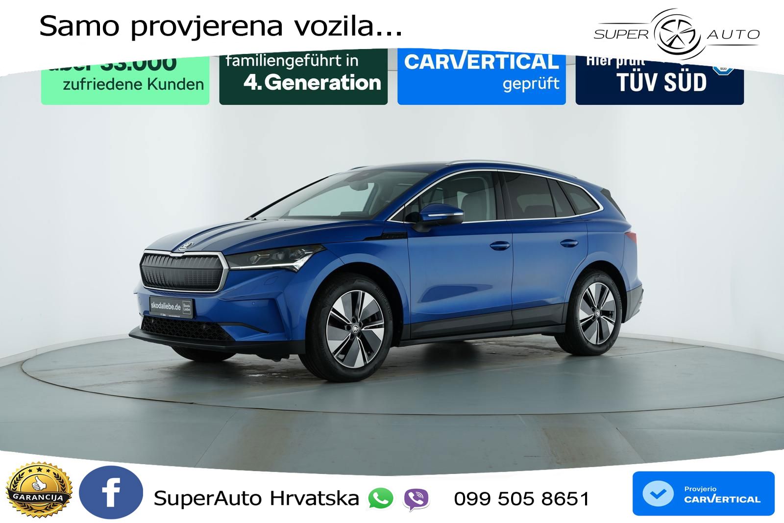 Škoda Enyaq iV 80 82 kWh (204 KS) Loft LED+GR SJED+ACC