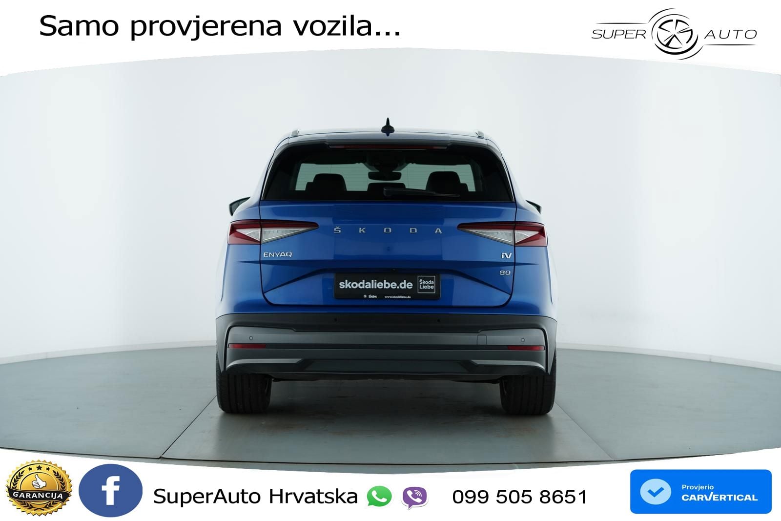 Škoda Enyaq iV 80 82 kWh (204 KS) Loft LED+GR SJED+ACC