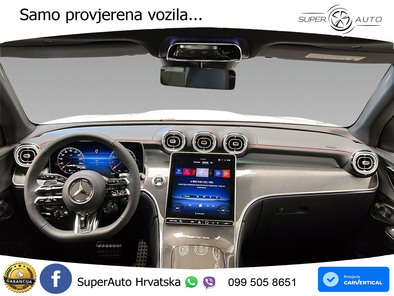 Mercedes AMG GLC 53 (449 KS) 4MATIC+ AMG SPEEDSHIFT TCT 9G ACC+GR SJED+360+PANO