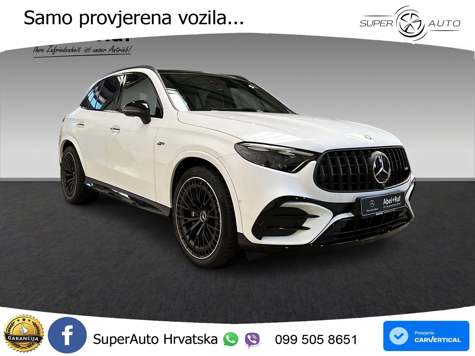Mercedes AMG GLC 53 (449 KS) 4MATIC+ AMG SPEEDSHIFT TCT 9G ACC+GR SJED+360+PANO