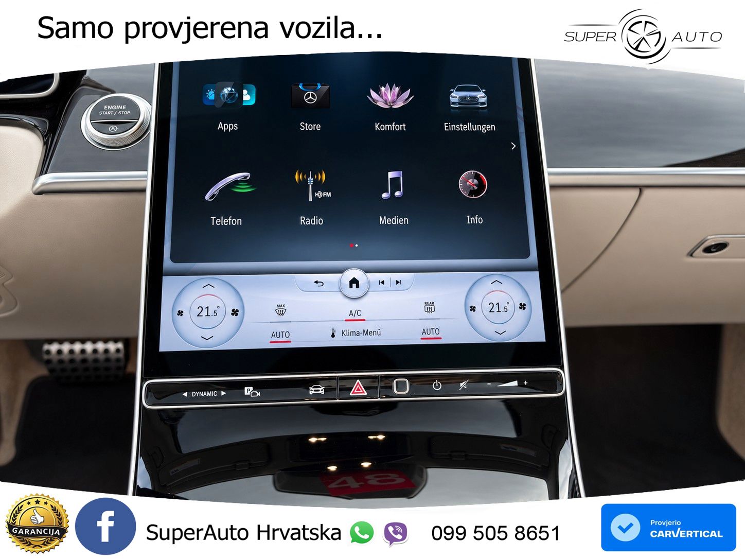 Mercedes S 580 V8 (503 KS) EQ Boost 4MATIC 9G-TRONIC ACC+HEAD+4xGR SJED+360+PANO