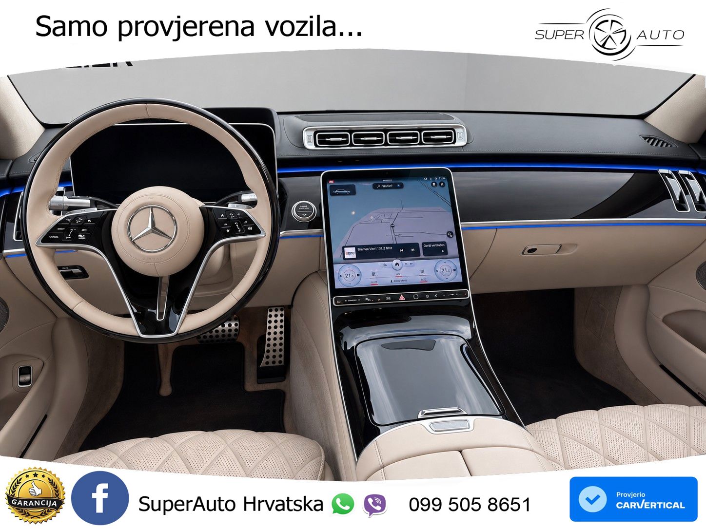 Mercedes S 580 V8 (503 KS) EQ Boost 4MATIC 9G-TRONIC ACC+HEAD+4xGR SJED+360+PANO