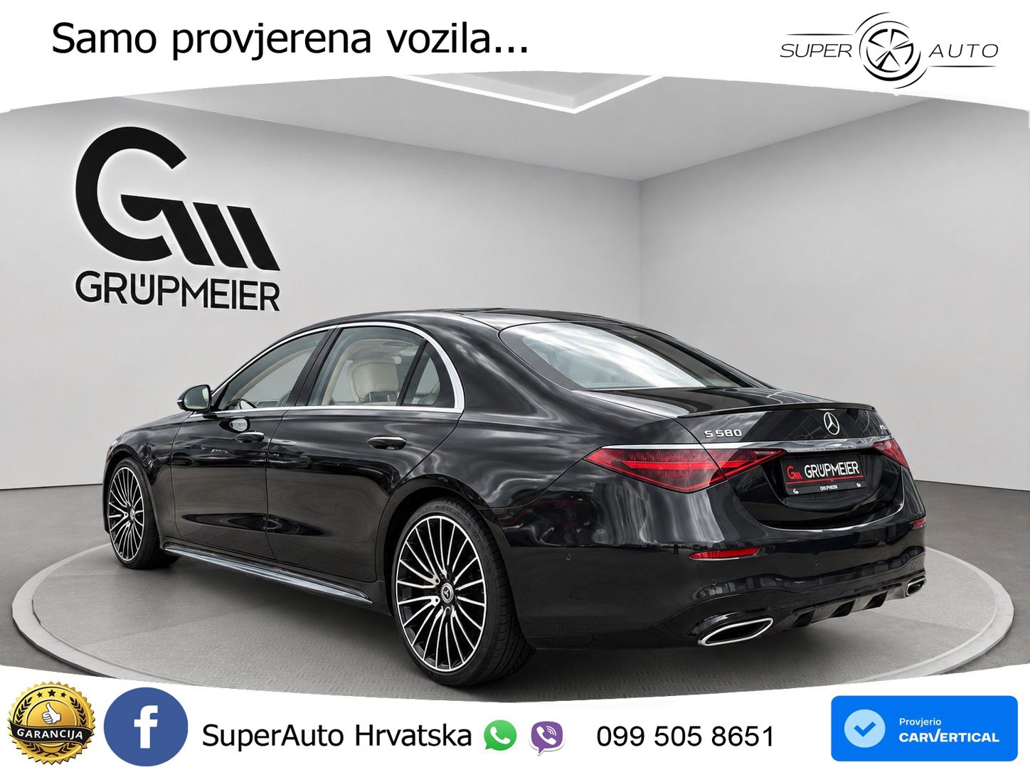 Mercedes S 580 V8 (503 KS) EQ Boost 4MATIC 9G-TRONIC ACC+HEAD+4xGR SJED+360+PANO