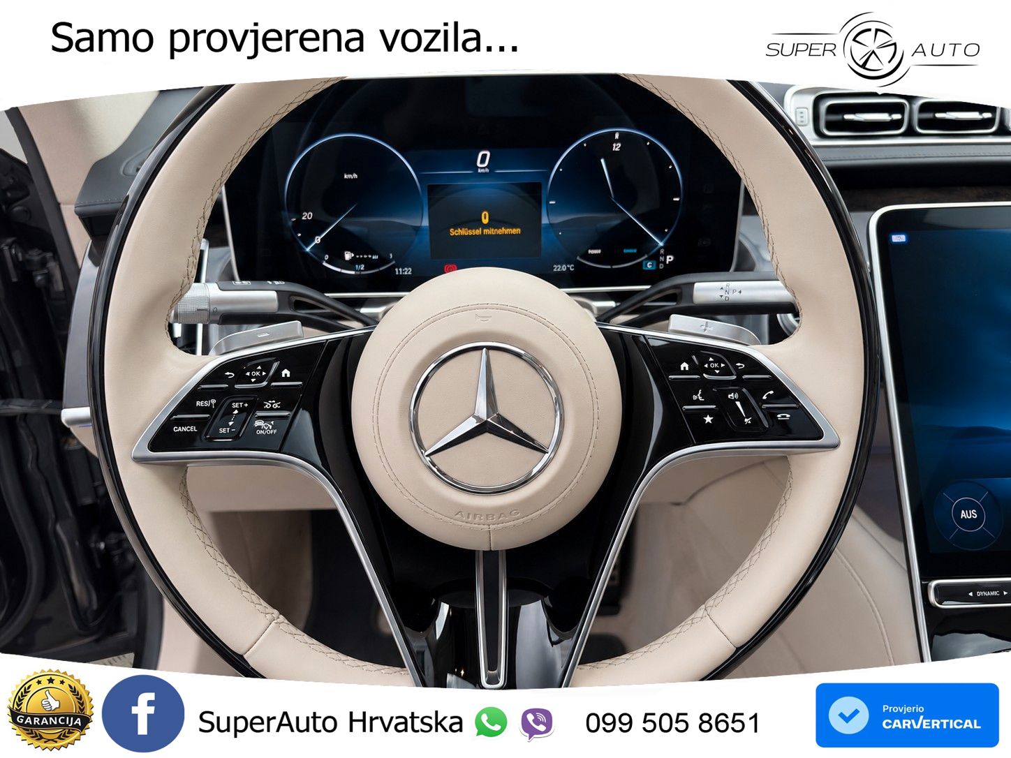 Mercedes S 580 V8 (503 KS) EQ Boost 4MATIC 9G-TRONIC ACC+HEAD+4xGR SJED+360+PANO