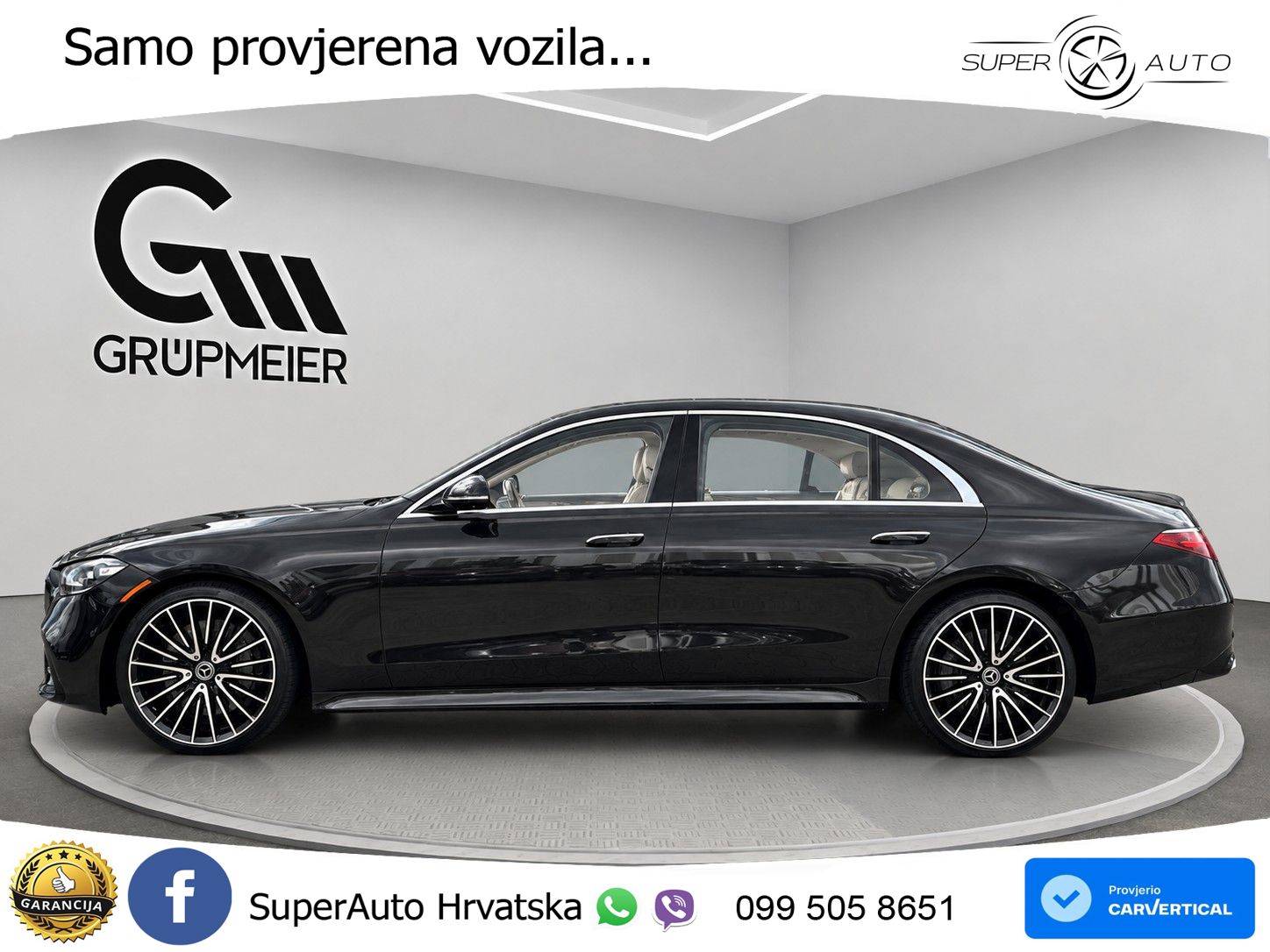 Mercedes S 580 V8 (503 KS) EQ Boost 4MATIC 9G-TRONIC ACC+HEAD+4xGR SJED+360+PANO