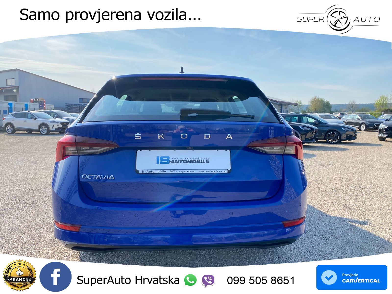 Škoda Octavia Combi 2.0 TDI (150 KS) DSG LED+GR SJED+ACC