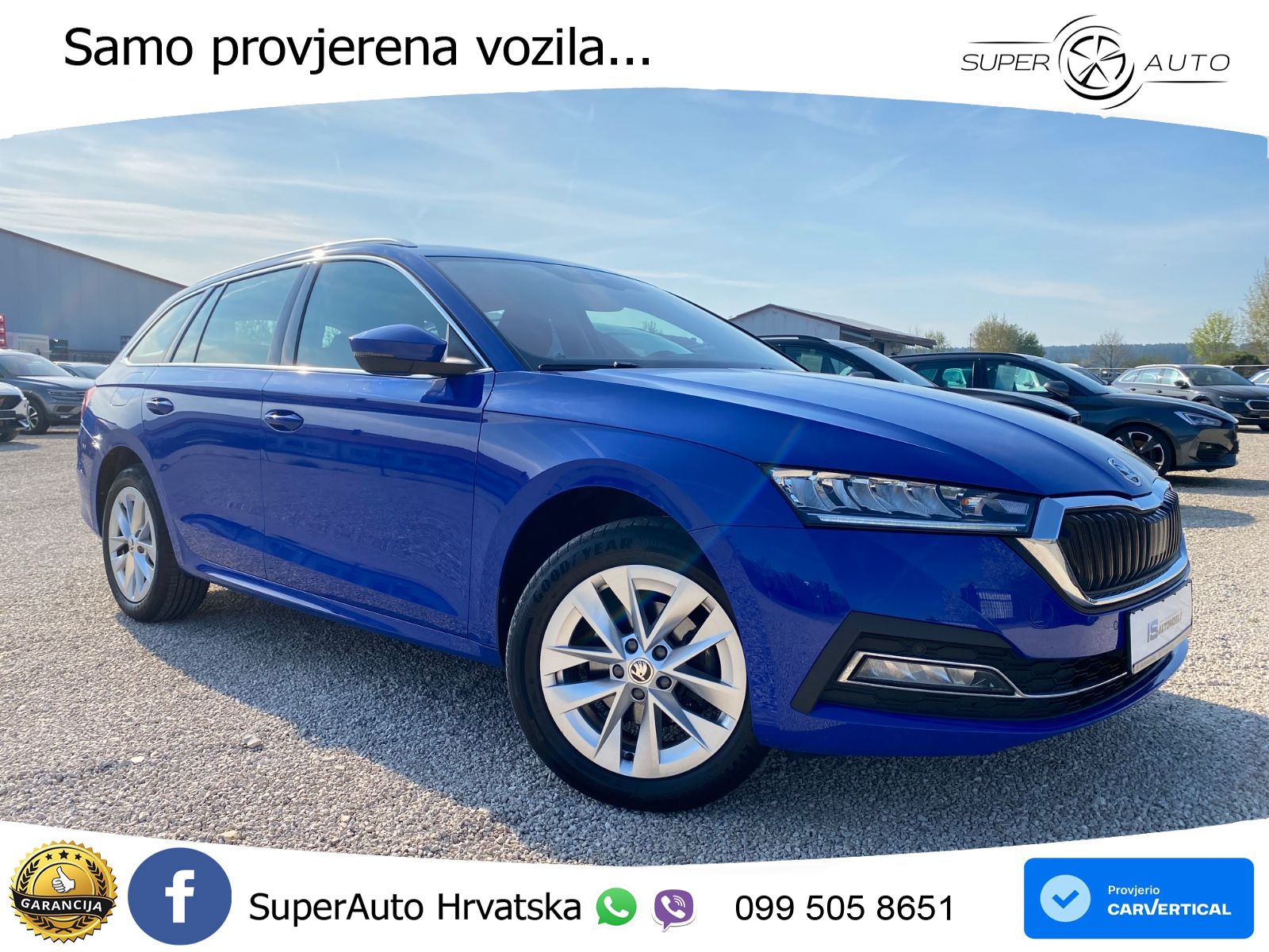 Škoda Octavia Combi 2.0 TDI (150 KS) DSG LED+GR SJED+ACC