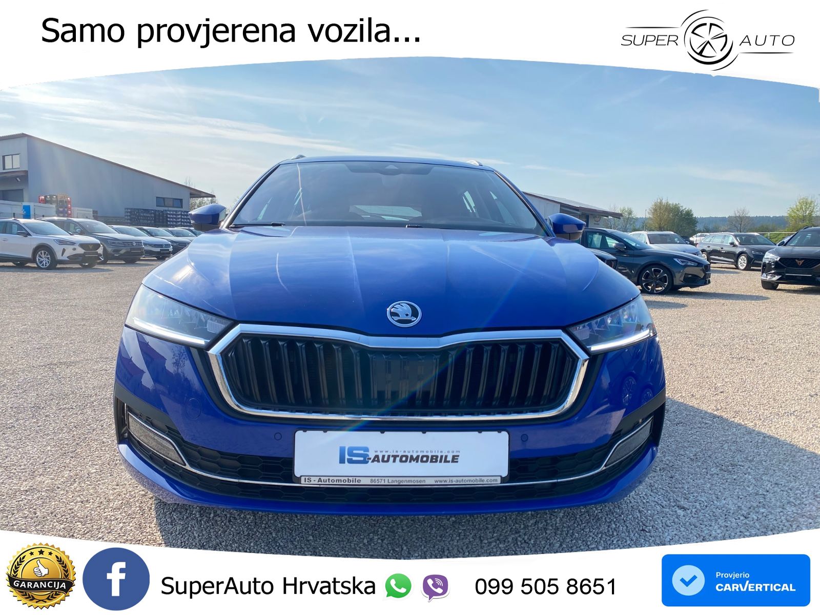 Škoda Octavia Combi 2.0 TDI (150 KS) DSG LED+GR SJED+ACC