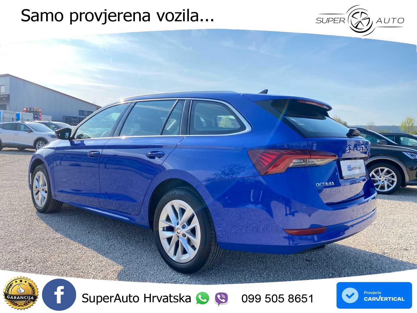 Škoda Octavia Combi 2.0 TDI (150 KS) DSG LED+GR SJED+ACC