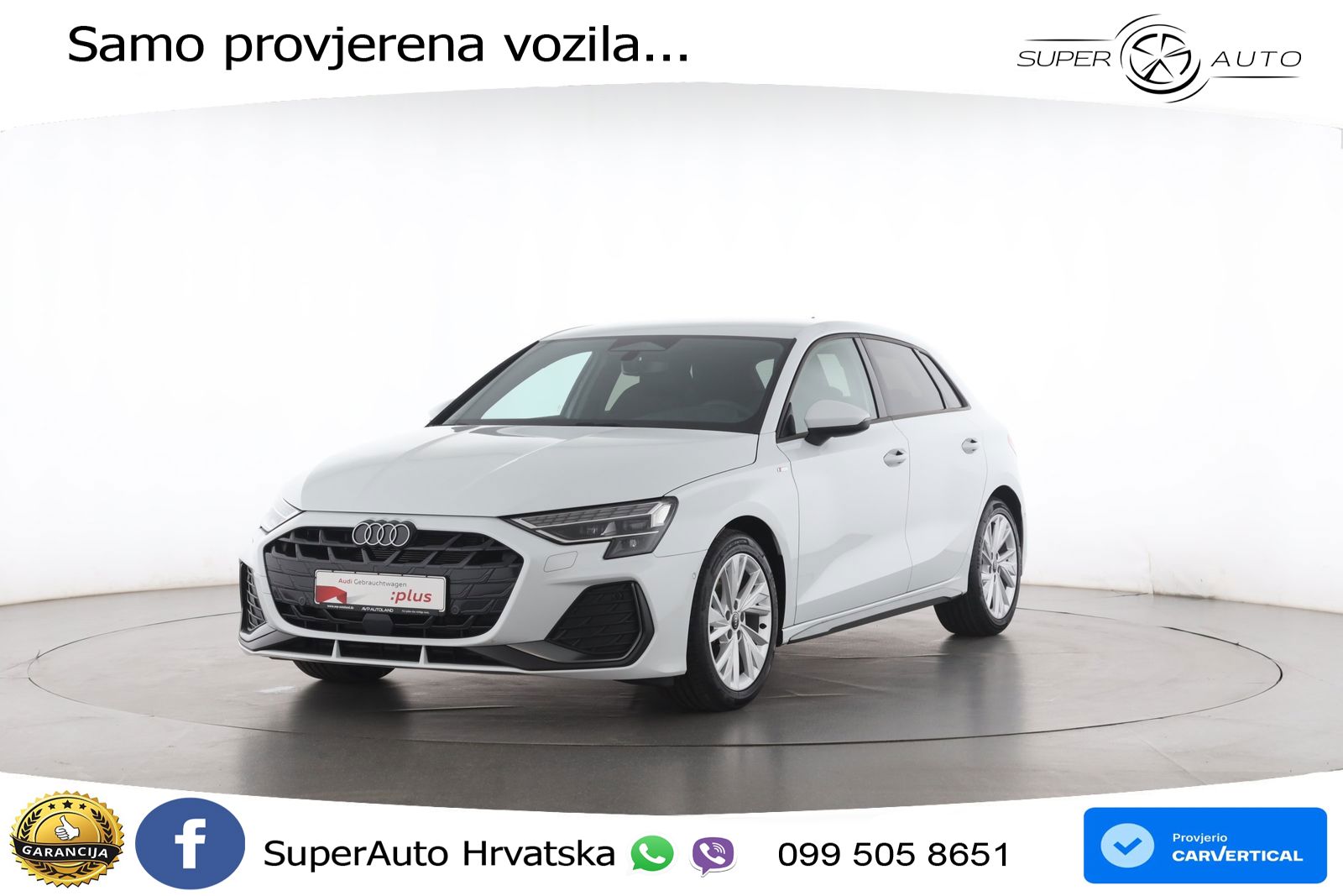 Audi A3 35 TFSI (150 KS) S tronic S line LED+GR SJED+ACC