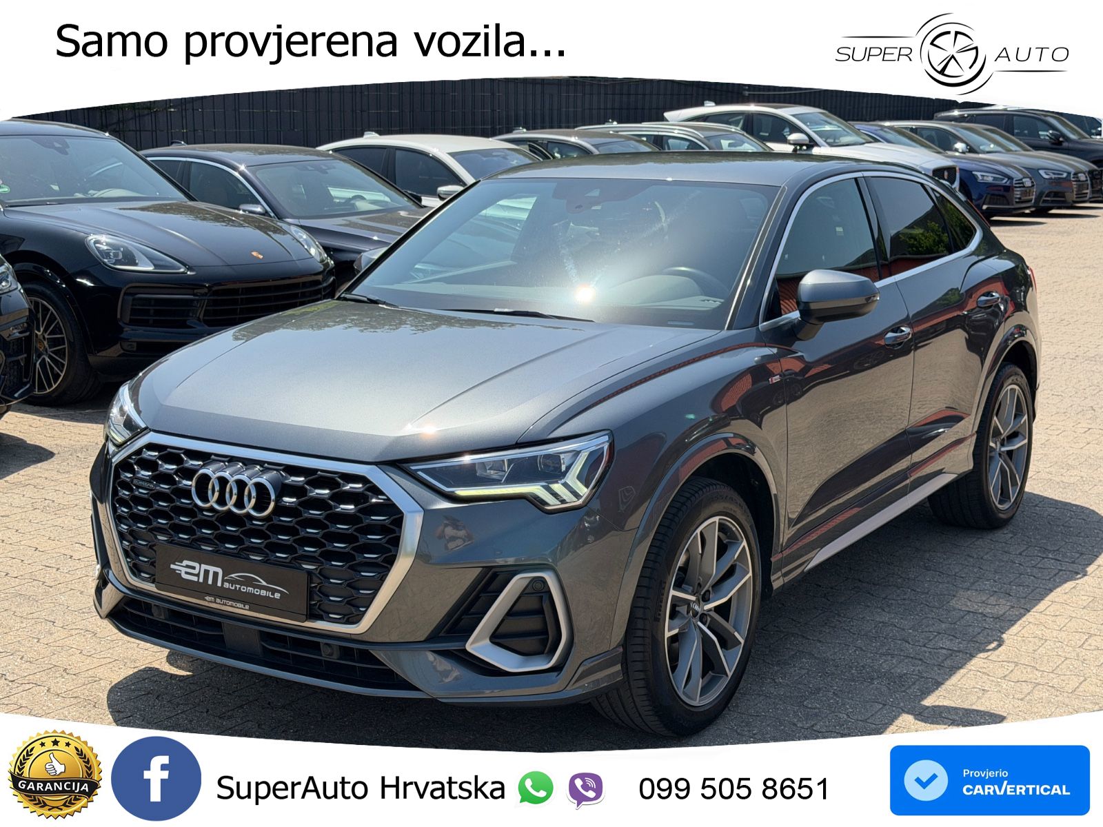 Audi Q3 II Sportback 45 TFSI (230 KS) quattro S tronic S line
