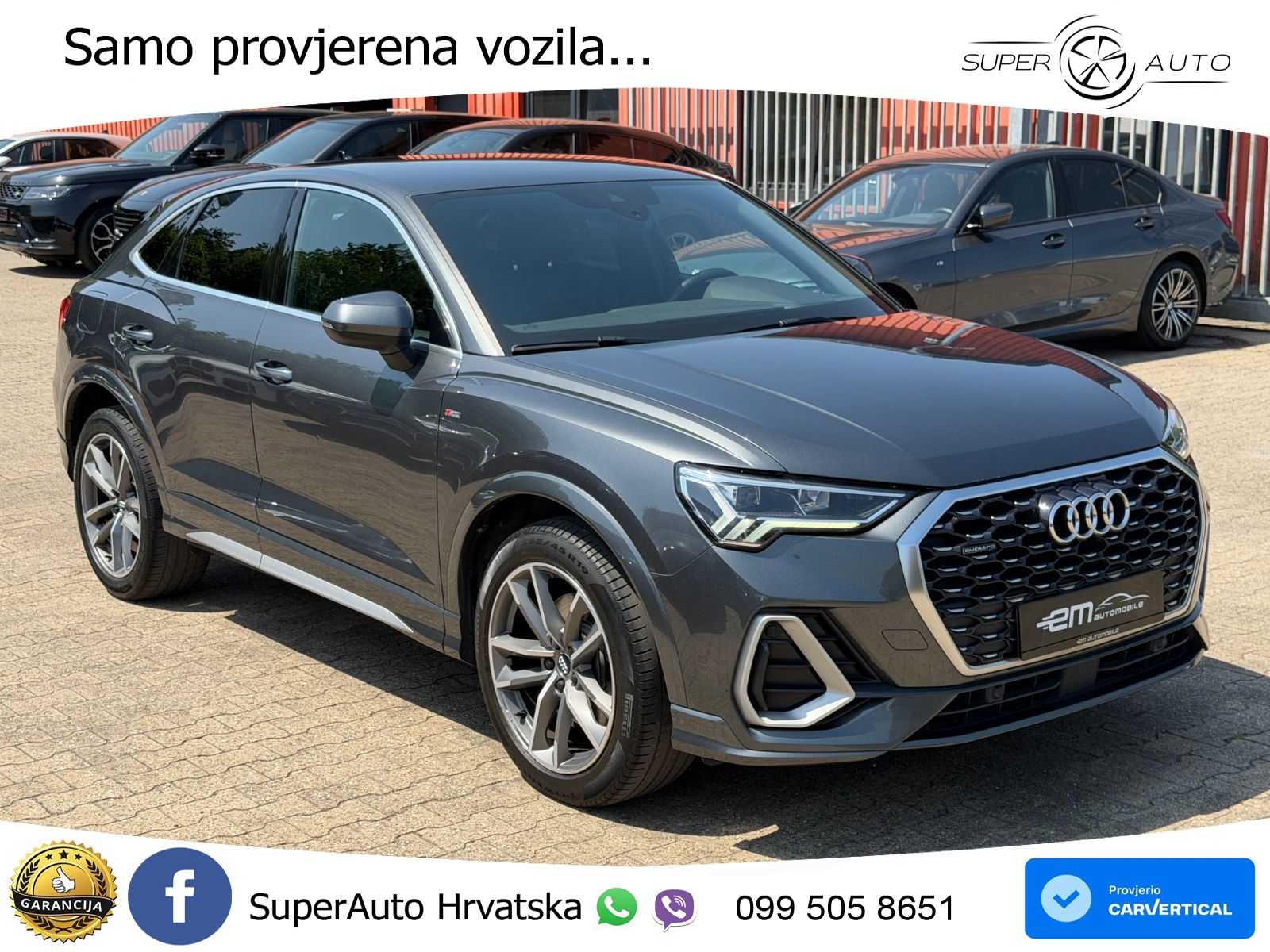 Audi Q3 II Sportback 45 TFSI (230 KS) quattro S tronic S line
