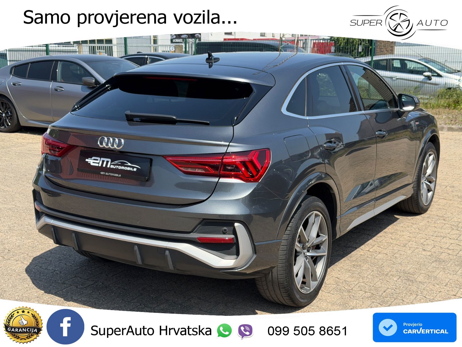 Audi Q3 II Sportback 45 TFSI (230 KS) quattro S tronic S line